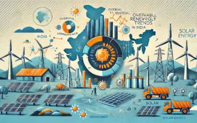 Overall Renewable Energy Trends vs Solar Energy Trends in India