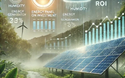 Efficiency of Solar panels and RoI in humid areas