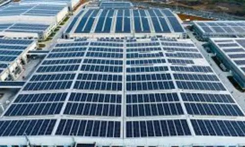 Commercial 40KW Rooftop Solar System Commercial 40KW Rooftop Solar System</p>
<p>