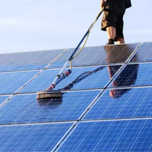 Commercial Solar Panel Cleaning Commercial Solar Panel Cleaning