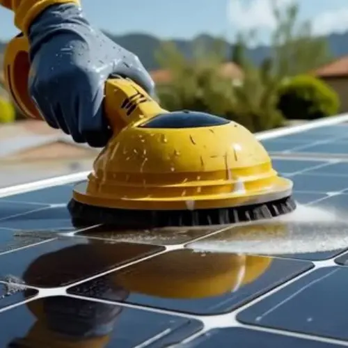 Industrial Solar Panel Cleaning Industrial Solar Panel Cleaning