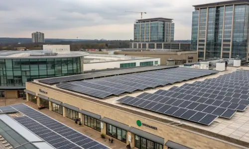 Rooftop Solar for Malls, Hotels, and Shopping Complexes