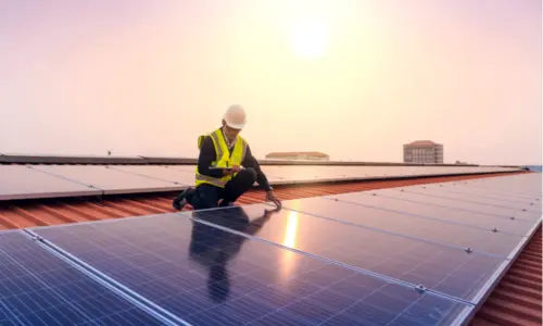 Off-grid rooftop solar system