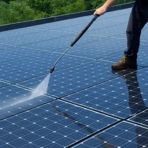 Solar panel cleaning. Solar panel cleaning.