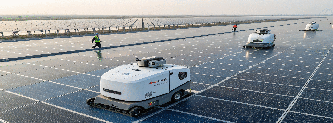 AI-Powered and Autonomous Cleaning Machines for Solar Power Plants