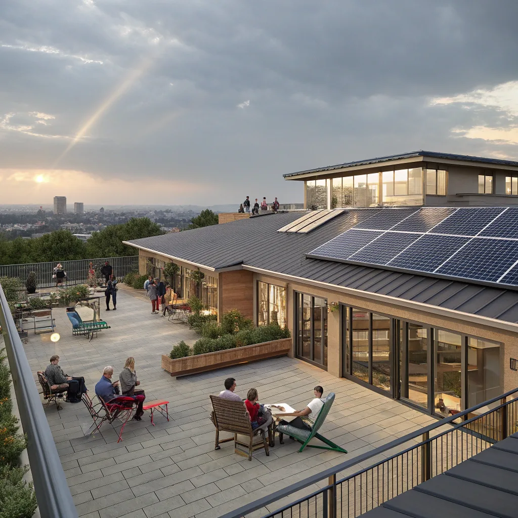Shared Rooftop Model<br />
