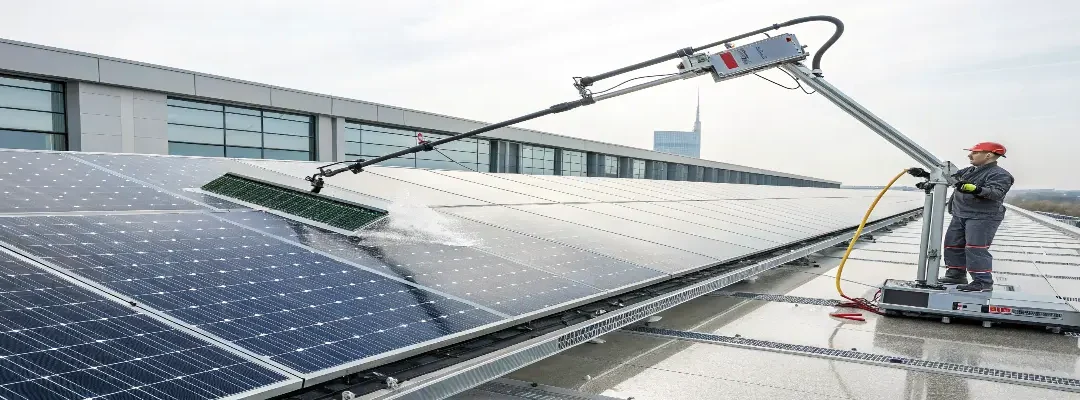 Residential vs. Industrial Solar Panel Cleaning Machines: What’s the Difference?