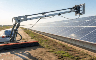 Waterless Solar Panel Cleaning Machines – A Sustainable Solution