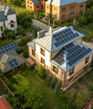 solar system for Housing Society Solar Panel 10 kW