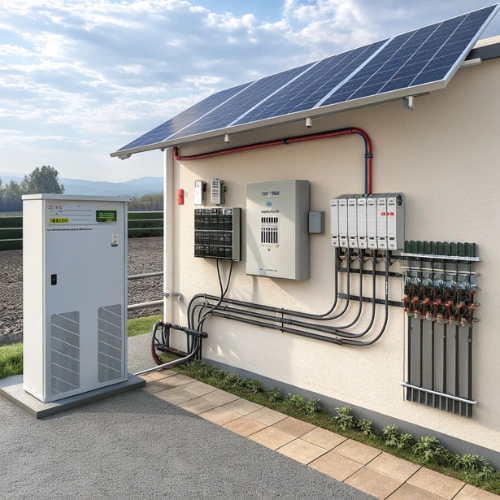 Wiring, Inverter & Net Meter Installation Wiring, Inverter & Net Meter Installation