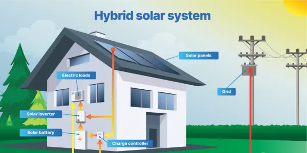 Hybrid Solar Panel System for Homes Hybrid Solar Panel System for Homes