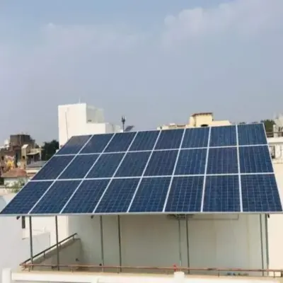 Standalone Solar System for Private Residence