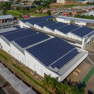 Rooftop solar for factory